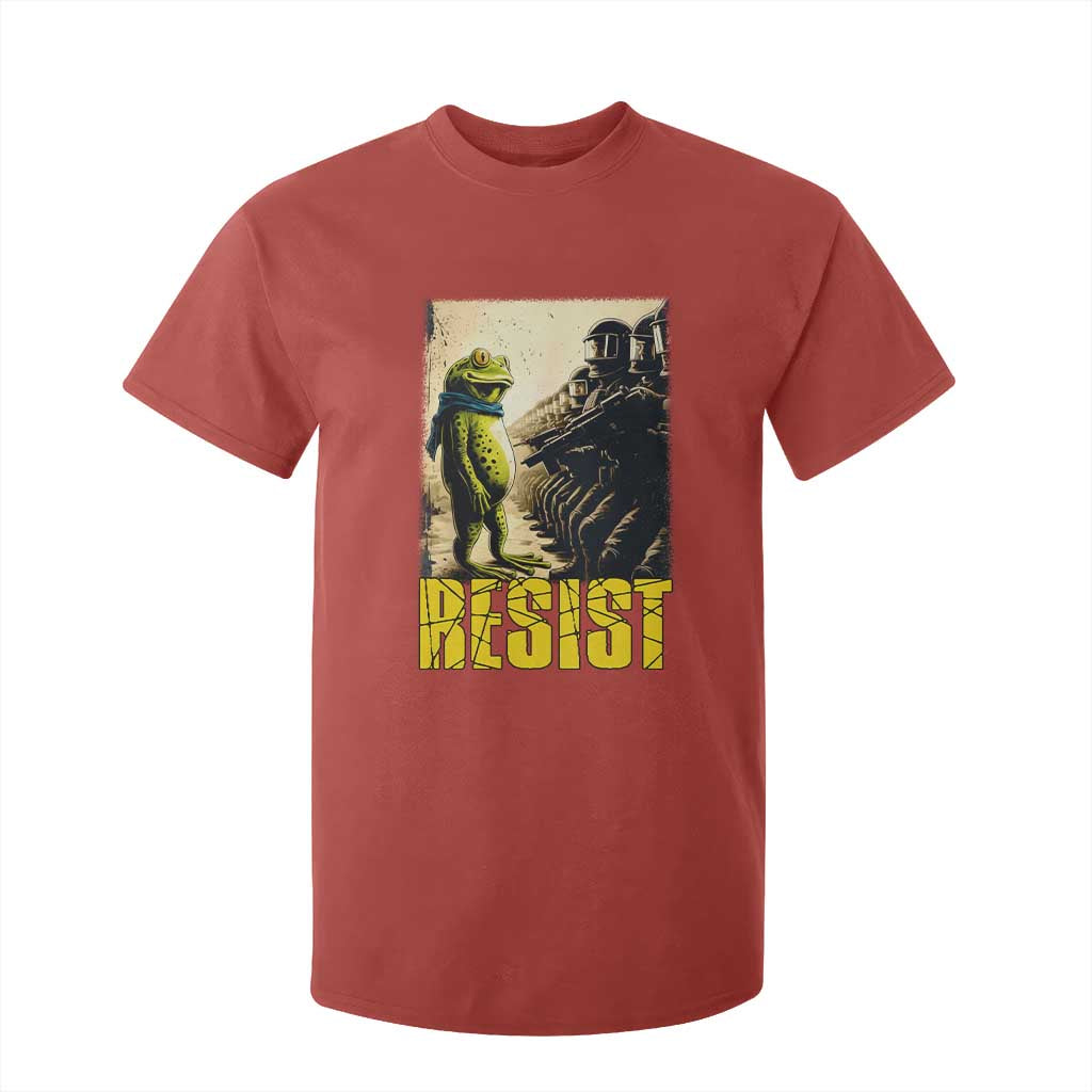 Resist Frog T Shirt For Kid Stand Against Free Portland Protest TS02 Red Print Your Wear