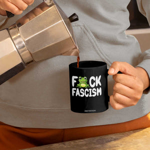 Funny Frog Fck Fascism Coffee Mug Resist Protest Human Rights TS02 Print Your Wear