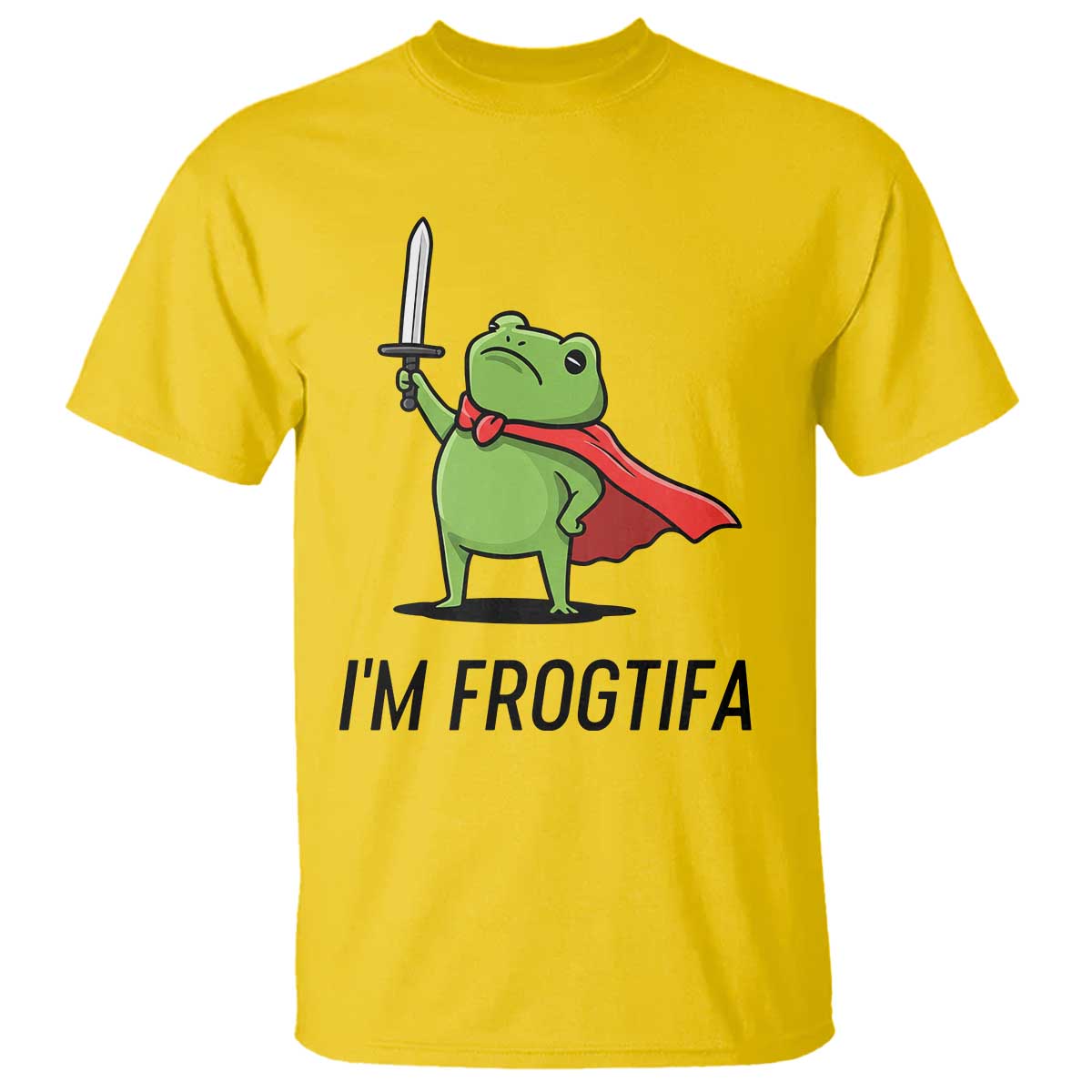 Funny Huzzah Frog T Shirt Im Frogtifa Knight Resist Protest TS02 Daisy Print Your Wear