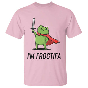 Funny Huzzah Frog T Shirt Im Frogtifa Knight Resist Protest TS02 Light Pink Print Your Wear