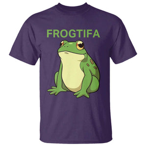Funny Frogtifa T Shirt Resist Frog Protest Against Fascism TS02 Purple Print Your Wear