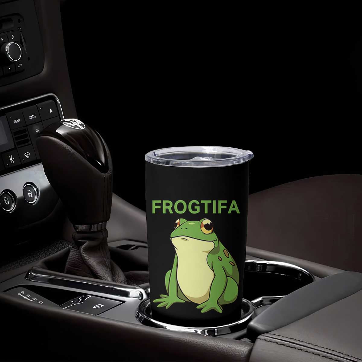 Funny Frogtifa Tumbler Cup Resist Frog Protest Against Fascism TS02 Print Your Wear