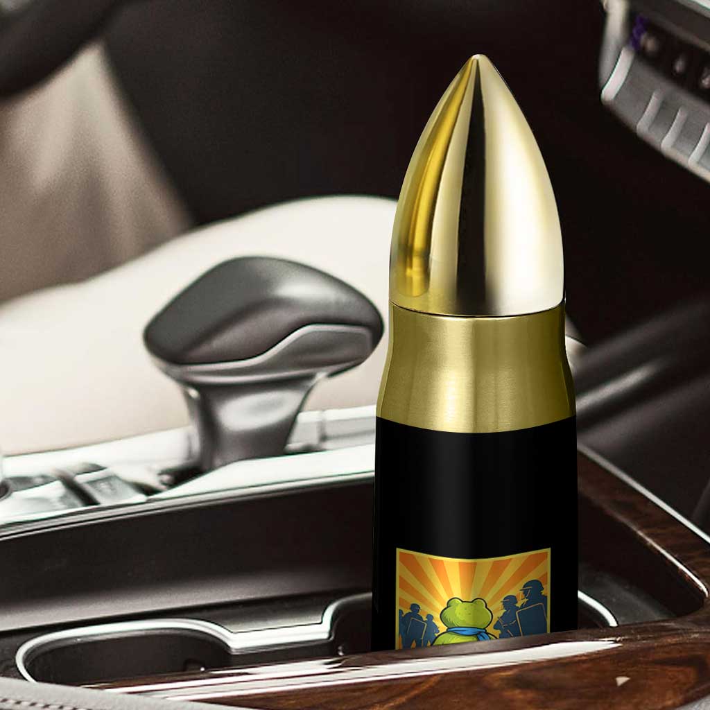 Resist Frog Graphic Bullet Tumbler Protest Stand Against Fascism TS02 Print Your Wear
