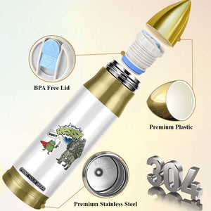 Funny Frog Protest Comic Graphic Bullet Tumbler Ribbit Resist Stand Against TS02 Print Your Wear