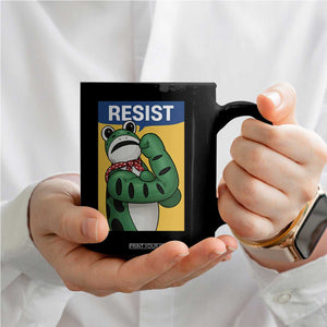 Resist Rosie Frog Coffee Mug Protest Parody Feminist Retro Poster TS02 Print Your Wear