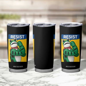 Resist Rosie Frog Tumbler Cup Protest Parody Feminist Retro Poster TS02 Print Your Wear