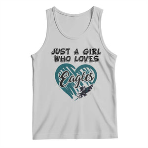 A Girl Who Loves Eagle Tank Top TS02 Ash Print Your Wear