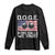 Funny D.O.G.E Patriotic 2025 Long Sleeve Shirt In Big Balls We Trust American Flag TS02 Black Print Your Wear