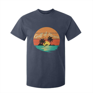 Gulf Of Mexico T Shirt For Kid Forever Beach Palms Summer Vacation TS02 Navy Print Your Wear