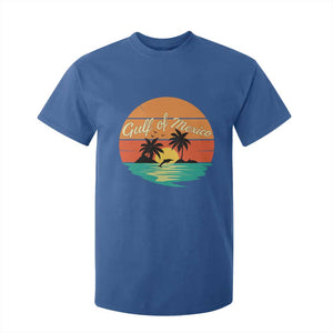 Gulf Of Mexico T Shirt For Kid Forever Beach Palms Summer Vacation TS02 Royal Blue Print Your Wear
