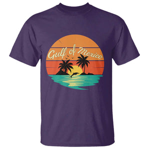 Gulf Of Mexico T Shirt Forever Beach Palms Summer Vacation TS02 Purple Print Your Wear