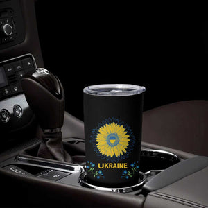 Ukraine Sunflower Tumbler Cup Ukrainian Flag TS02 Print Your Wear