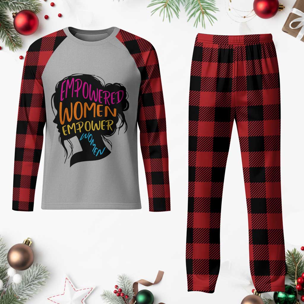 Empowered Women Empower Women Plaid Pajama Set TS02 Buffalo Plaid Print Your Wear