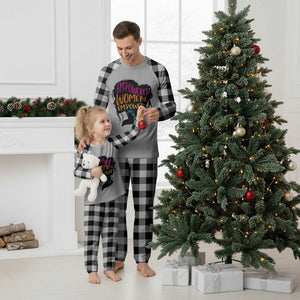 Empowered Women Empower Women Plaid Pajama Set TS02 White Plaid Print Your Wear