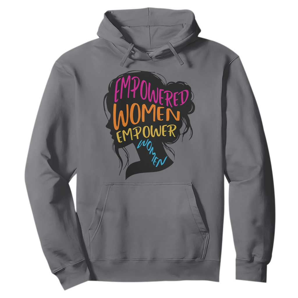 Empowered Women Empower Women Hoodie TS02 Charcoal Print Your Wear