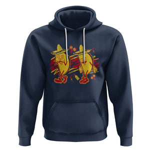 Funny Cinco De Mayo Hoodie Taco Griddy Dance Cinco de Mayo Dancing Tacos Sombrero TS02 Navy Printyourwear