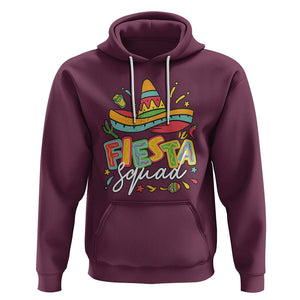 Funny Cinco De Mayo Hoodie Cinco De Mayo Fiesta Squad Mexican Party Cinco De Mayo Party TS02 Maroon Printyourwear