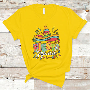 Funny Cinco De Mayo T Shirt Cinco De Mayo Fiesta Squad Mexican Party Cinco De Mayo Party TS02 Daisy Printyourwear