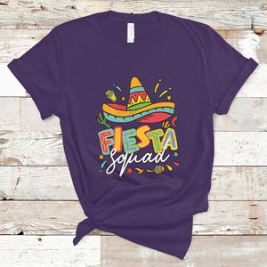 Funny Cinco De Mayo T Shirt Cinco De Mayo Fiesta Squad Mexican Party Cinco De Mayo Party TS02 Purple Printyourwear