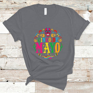 Funny Cinco De Mayo T Shirt Cinco De Mayo Mexican Fiesta 5 De Mayo Mexican Sugar Skull TS02 Charcoal Printyourwear