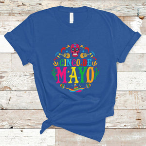 Funny Cinco De Mayo T Shirt Cinco De Mayo Mexican Fiesta 5 De Mayo Mexican Sugar Skull TS02 Royal Blue Printyourwear