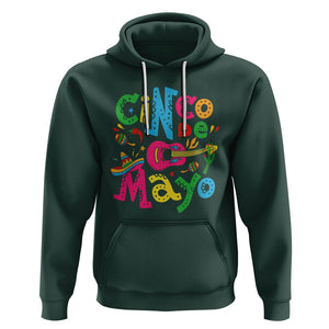 Funny Cinco De Mayo Hoodie Cinco De Mayo Mexican Fiesta 5 De Mayo Latina Mexican Party TS02 Dark Forest Green Printyourwear