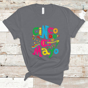 Funny Cinco De Mayo T Shirt Cinco De Mayo Mexican Fiesta 5 De Mayo Latina Mexican Party TS02 Charcoal Printyourwear