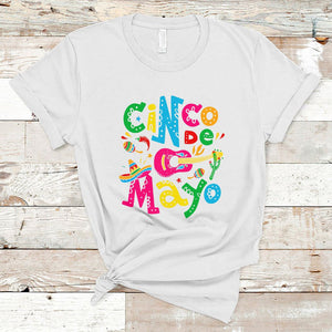 Funny Cinco De Mayo T Shirt Cinco De Mayo Mexican Fiesta 5 De Mayo Latina Mexican Party TS02 White Printyourwear