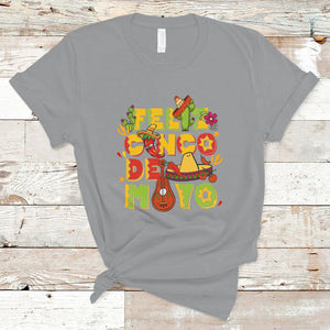 Funny Cinco De Mayo T Shirt Feliz Cinco De Mayo Mexican Fiesta Happy 5 De Mayo Party TS02 Sport Gray Printyourwear