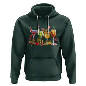 Funny Cinco De Mayo Hoodie Cinco De Mayo Mexico Wine Tequila Mexican Fiesta Party TS02 Dark Forest Green Printyourwear