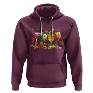 Funny Cinco De Mayo Hoodie Cinco De Mayo Mexico Wine Tequila Mexican Fiesta Party TS02 Maroon Printyourwear