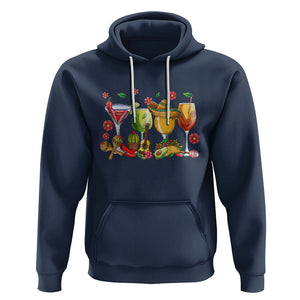 Funny Cinco De Mayo Hoodie Cinco De Mayo Mexico Wine Tequila Mexican Fiesta Party TS02 Navy Printyourwear