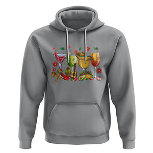 Funny Cinco De Mayo Hoodie Cinco De Mayo Mexico Wine Tequila Mexican Fiesta Party TS02 Sport Gray Printyourwear