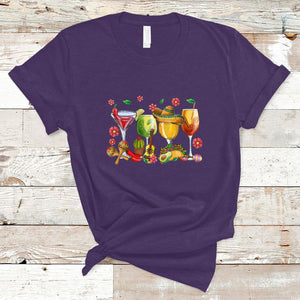 Funny Cinco De Mayo T Shirt Cinco De Mayo Mexico Wine Tequila Mexican Fiesta Party TS02 Purple Printyourwear