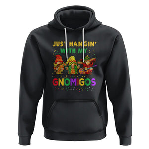 Funny Cinco De Mayo Hoodie Just Hanging With My Gnomigos Cinco De Mayo Gnomes TS02 Black Printyourwear