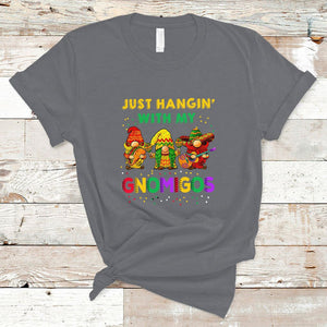 Funny Cinco De Mayo T Shirt Just Hanging With My Gnomigos Cinco De Mayo Gnomes TS02 Charcoal Printyourwear