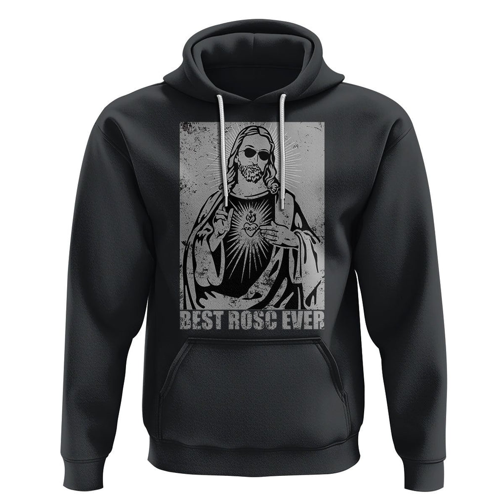 Funny Jesus Hoodie Funny Jesus Best ROSC Ever CPR Nurse Nursing Doctor Surgeon TS02 Black Printyourwear