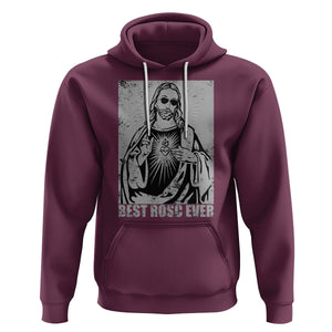 Funny Jesus Hoodie Funny Jesus Best ROSC Ever CPR Nurse Nursing Doctor Surgeon TS02 Maroon Printyourwear