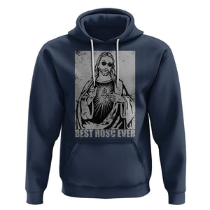 Funny Jesus Hoodie Funny Jesus Best ROSC Ever CPR Nurse Nursing Doctor Surgeon TS02 Navy Printyourwear