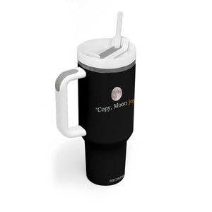 Copy Moon Joy Space Minimalist Tumbler With Handle 2026 Lunar Mission Success TS02 Print Your Wear