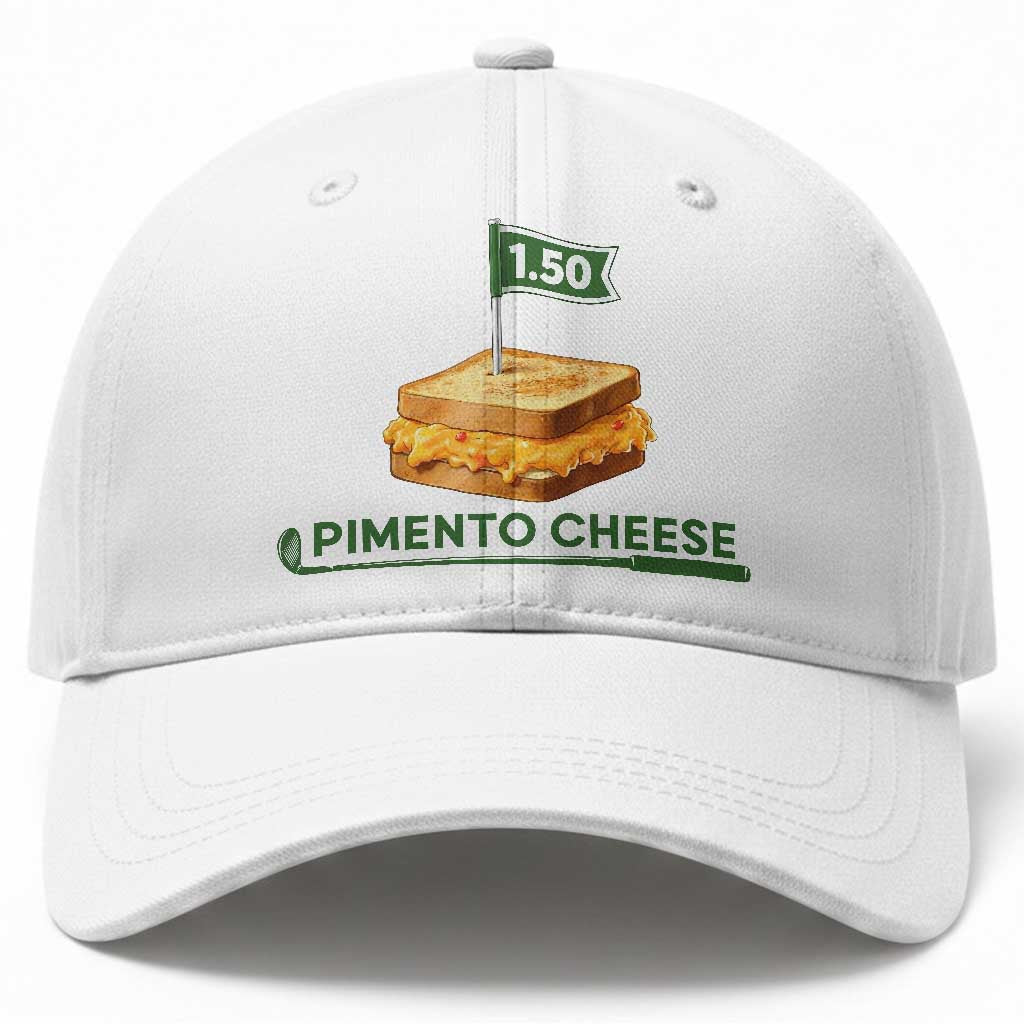 Legendary Pimento Cheese Sandwich Golf Snack Baseball Cap Funny Georgia Southern Golfing Traditions Fan Humor TS02 Print Your Wear