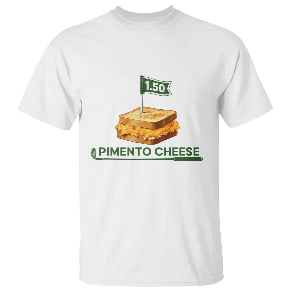 Legendary Pimento Cheese Sandwich Golf Snack T Shirt Funny Georgia Southern Golfing Traditions Fan Humor TS02 White Print Your Wear