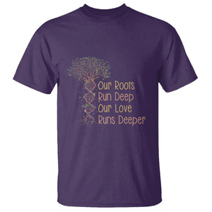 Family Reunion T Shirt Our Root Run Deep Our Love Runs Deeper TS02 Purple Printyourwear