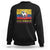 Colombia Football Sweatshirt Futbol Soccer Colombian Flag Retro Vintage TS02 Black Print Your Wear