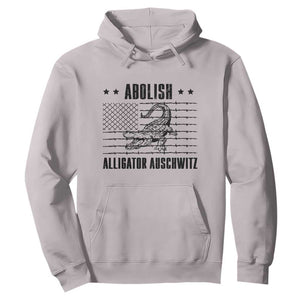 Abolish Alligator Prison Hoodie Stop Alcatraz Sace Everglades TS02 Ice Gray Print Your Wear