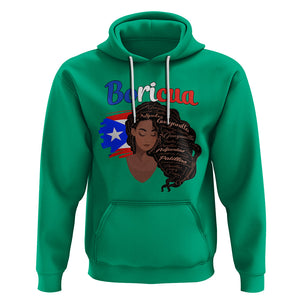 Puerto Rico Hoodie Hispanic Heirtage Month Latina Boricua Puerto Rican Flag TS02 Irish Green Printyourwear