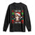 Latin American Christmas Long Sleeve Shirt Mi Burrito Mexican Donkey Latino Ugly Christmas TS02 Black Print Your Wear