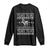 Latin American Christmas Long Sleeve Shirt Tuki Tuki Mi Burrito Latino Ugly Christmas TS02 Black Print Your Wear