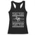 Latin American Christmas Racerback Tank Top Tuki Tuki Mi Burrito Latino Ugly Christmas TS02 Black Print Your Wear