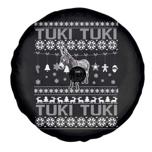 Latin American Xmas Spare Tire Cover Tuki Tuki Mi Burrito Latino Ugly Christmas TS02 Print Your Wear